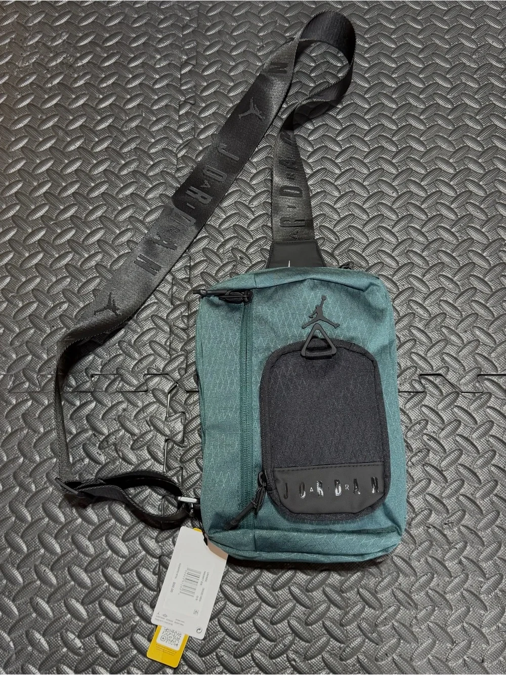 Jordan Collectors Crossbody Bag Cordura Green Jumpman Logo 3L MA0957-E18 NEW